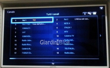 Come ordinare o spostare i canali tv Samsung