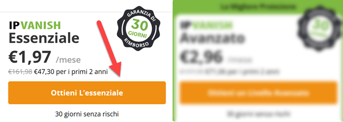 Ipvanish Offerta 2025