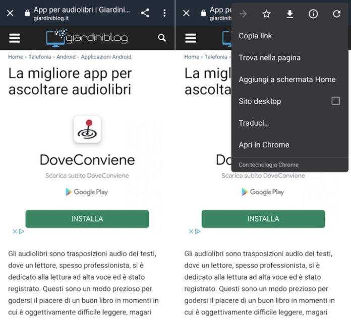 Android System WebView: cos'è? si può disattivare? | GiardiniBlog