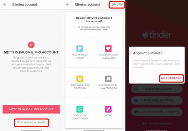 Come Cancellarsi Da Tinder GiardiniBlog