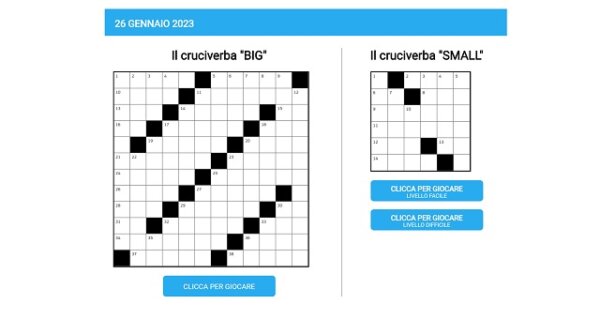 I Migliori Cruciverba Online Giardiniblog