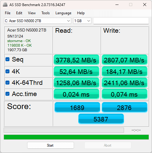 Geekom A8 As Ssd