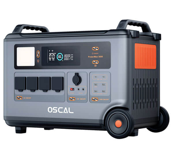 <b>Oscal PowerMax 3600 Portable Power Station</b>