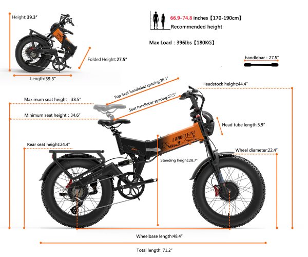 Lankeleisi X3000Max Dimensioni