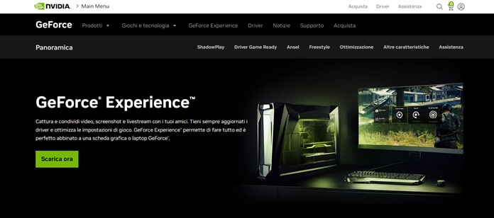 Download Geforce Experience