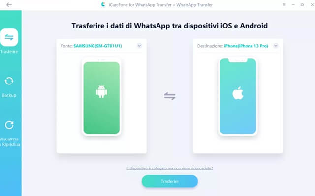 Passare Chat Whatsapp Da Android A Iphone