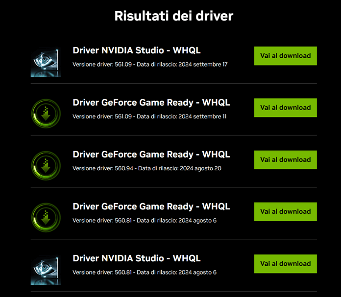 Risultati Ricerca Driver Geforce Experience Nvidia