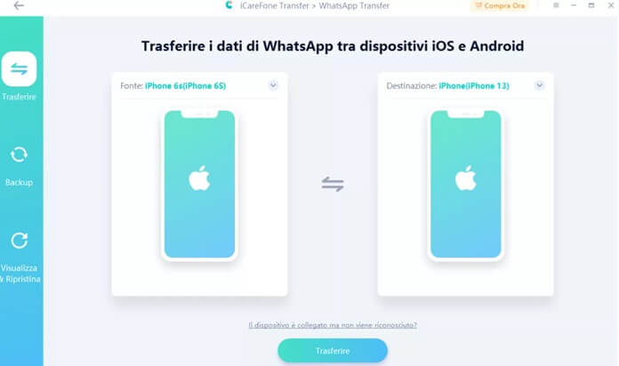 Trasferire Dati Whatsapp Da Iphone A Iphone