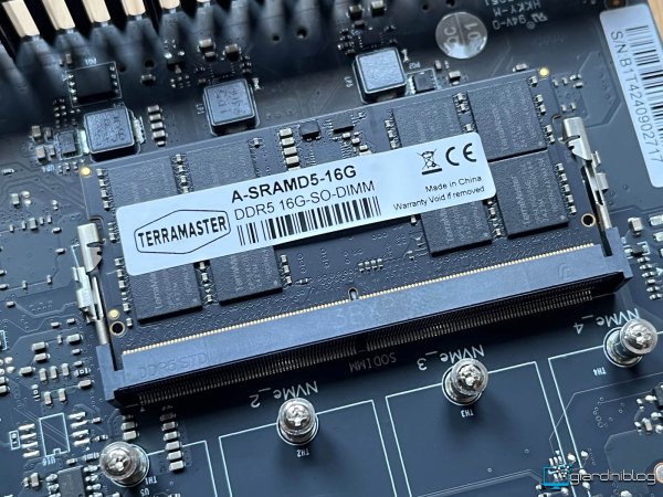 RAM 16 GB Su NAS TerraMaster