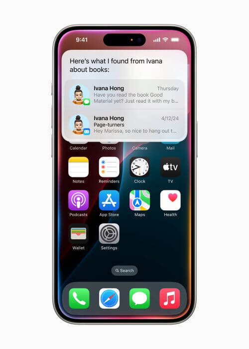 Apple Intelligence Siri Rinnovato