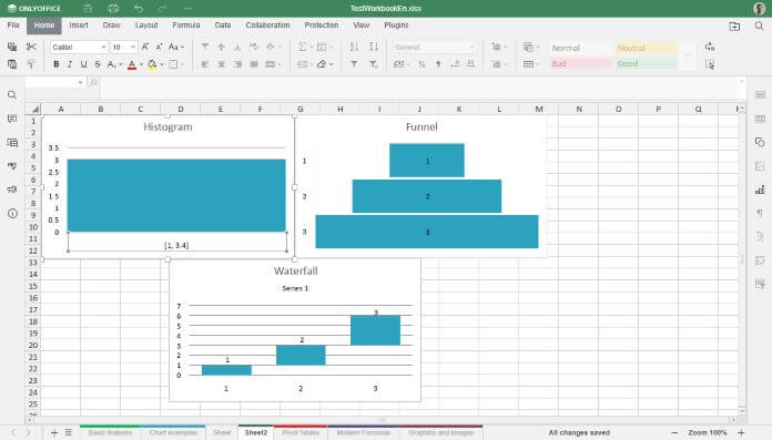 Grafici Visualizzazioni Dati Onlyoffice Docs 8 2