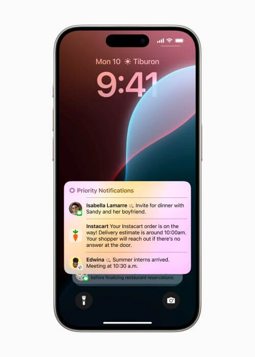 Notifiche Prioritarie Apple Intelligence