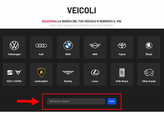 Obd Eleven Veicoli Supportati