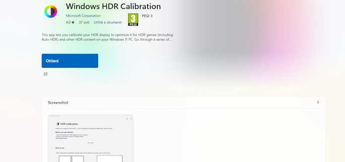 Windows HDR Calibration