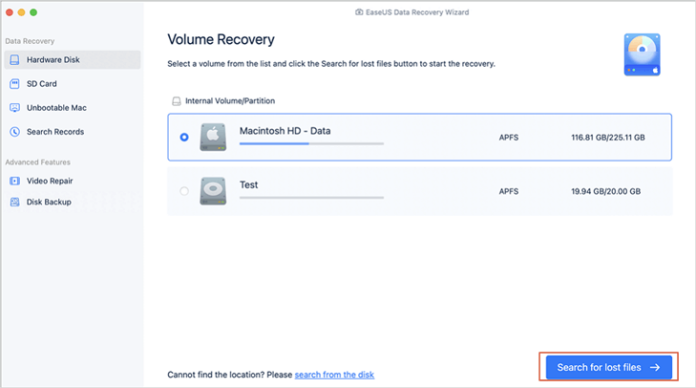 EaseUS Data Recovery Wizard 8