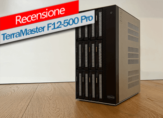 Recensione TerraMaster F12 500 Pro