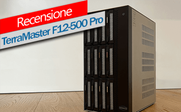 Recensione TerraMaster F12 500 Pro