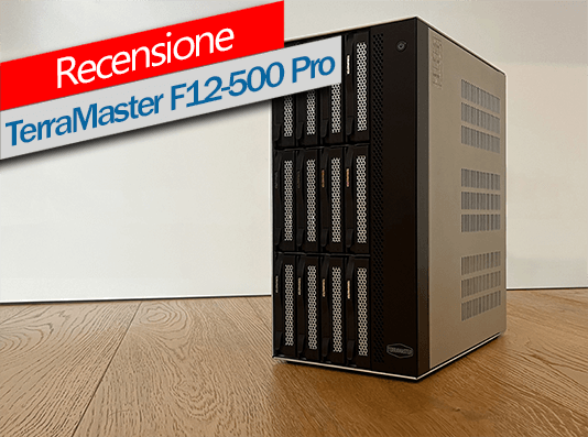 Recensione TerraMaster F12 500 Pro