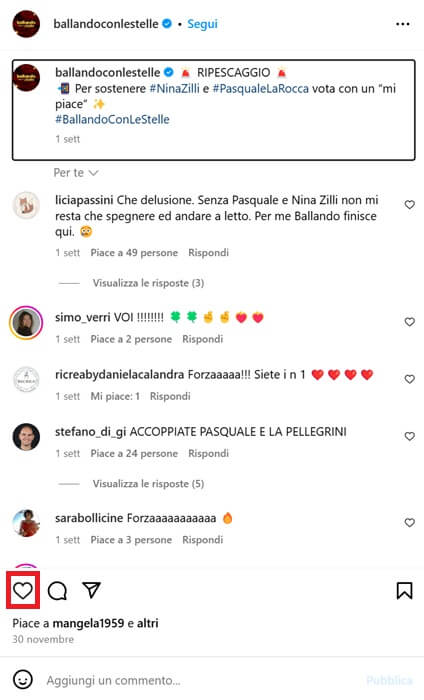 Come Si Vota A Ballando Con Le Stelle Su Instagram