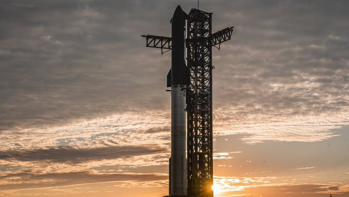 Starship Settimo Lancio 16 Gennaio